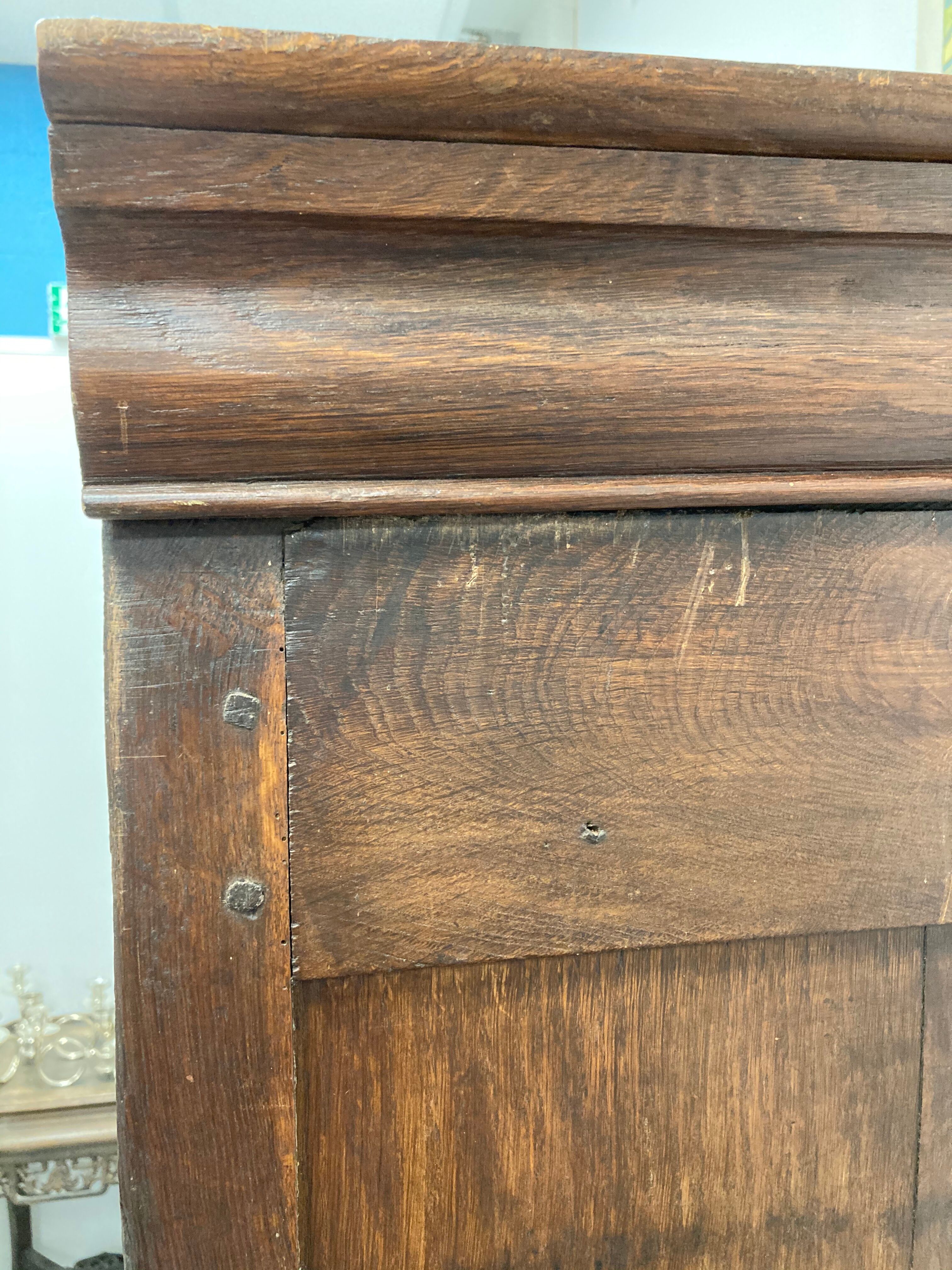Solid oak cabinet