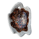Large ceramic bowl lava Vallauris 1970s