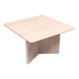 small Travertine Coffee table Italy 1970s