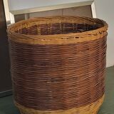 Wicker rattan planter