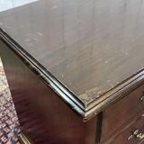 Early 20th century English mahogany chest of drawers