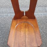 Brutalist bistro chairs from the 70s