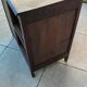 Vintage solid wood bedside sofa end