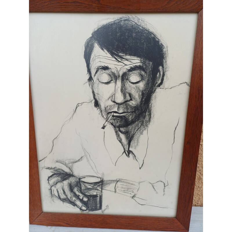 Brum 77 Black Pencil Drawings