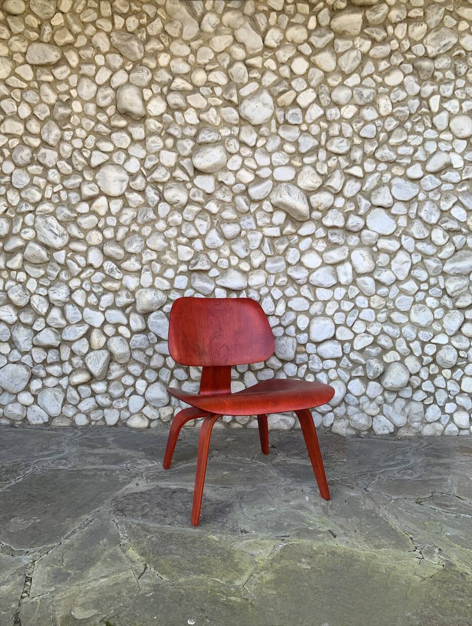 LCW Lounge Chair Eames by Evans / Herman Miller 1950s