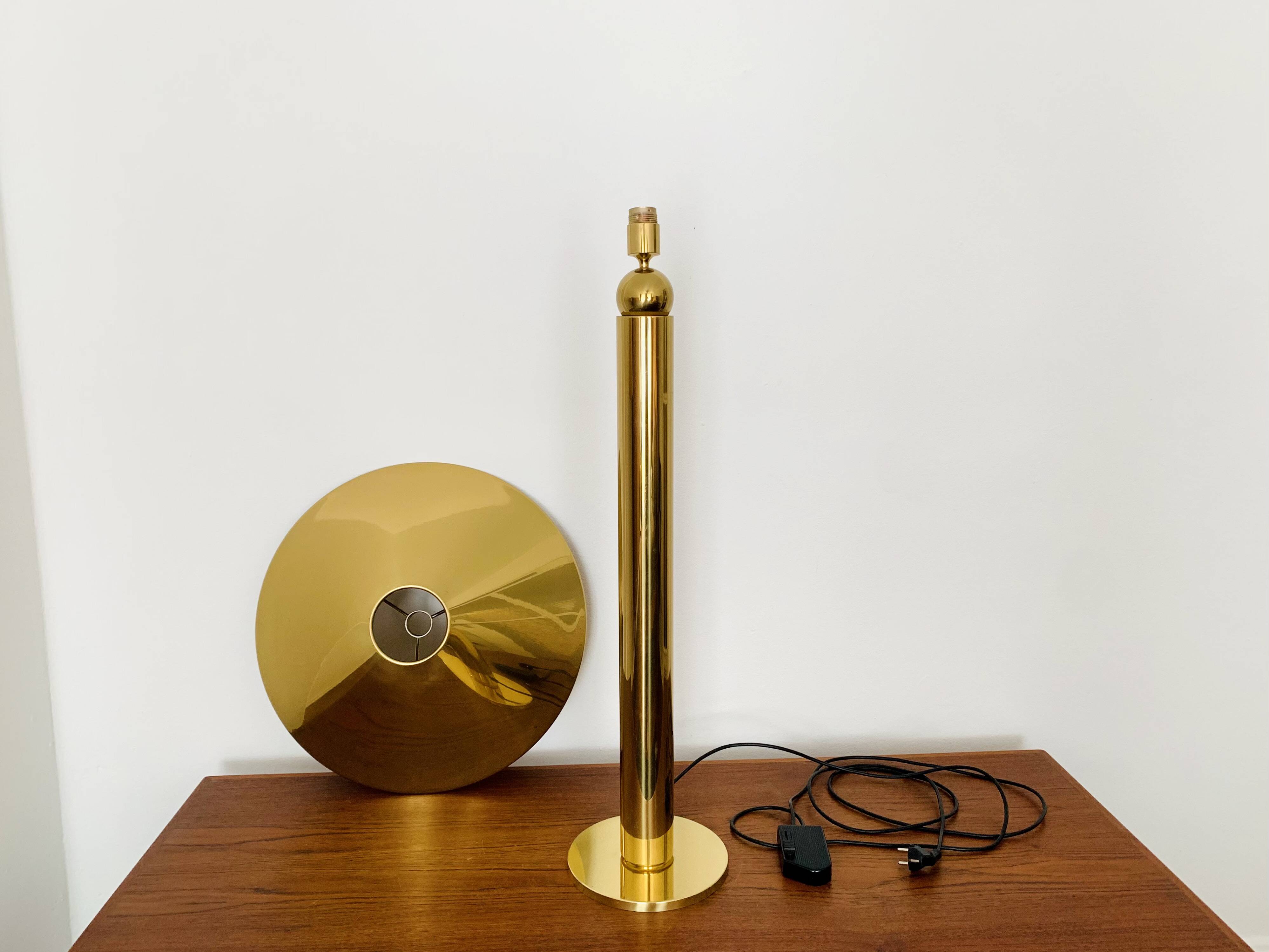 Brass Floor Lamp by Florian Schulz