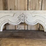 Pediment, door top