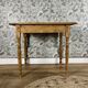 Desk or side table with turned legs