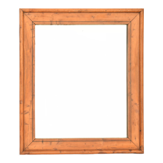 Wooden mirror