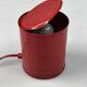 Vintage Red Tin Can Lamp, Ad Van Berlo, Vrieland Design, 1980s