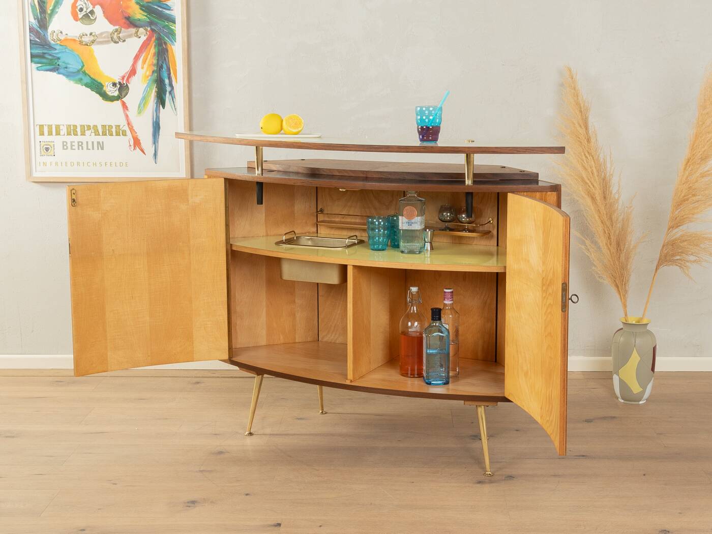 1950s home bar, Ilse Möbel