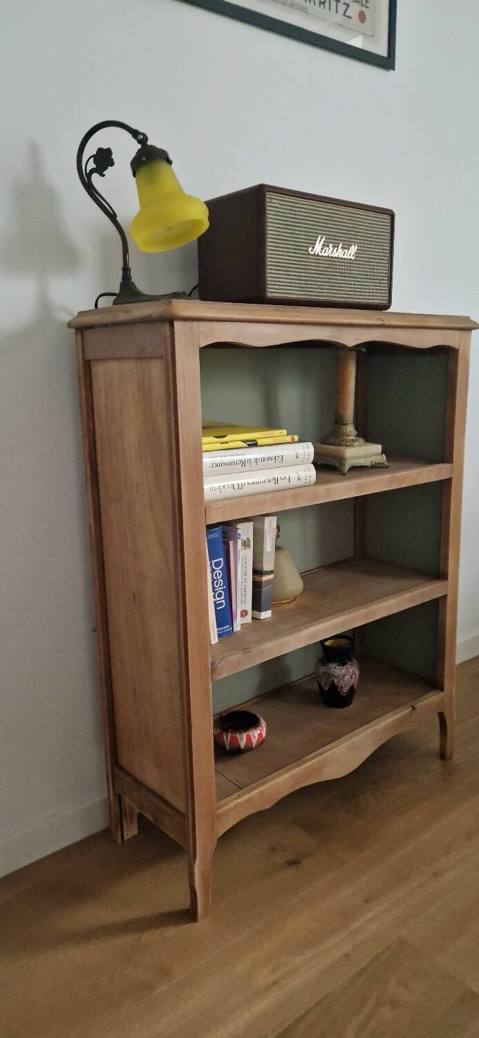 Bibus vintage beech bookcase
