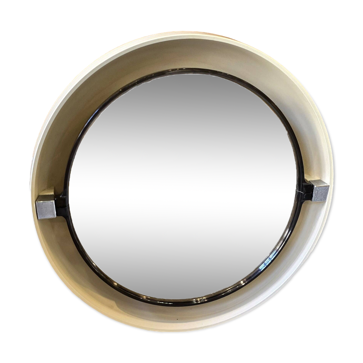 Vintage bathroom mirror allibert a41 backlit space age 1970