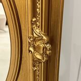 Antique gilded mirror