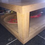 Ethnicraft solid oak coffee table