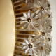 Bright vintage wall mirror, Emil Stejnar 1950