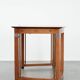 Art Deco design desk with a beautiful finish and elegant shapes