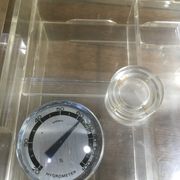 Vintage Plexiglas cigar cellar
