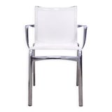 Bigframe 44/440 chair from alias with armrests and mesh white