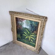 Framed oil painting "forest"