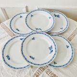 Assiettes et saucière Arabia Finlandia modèle diamant vintage