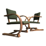 A pair of lounge charts by Vibo 1950's