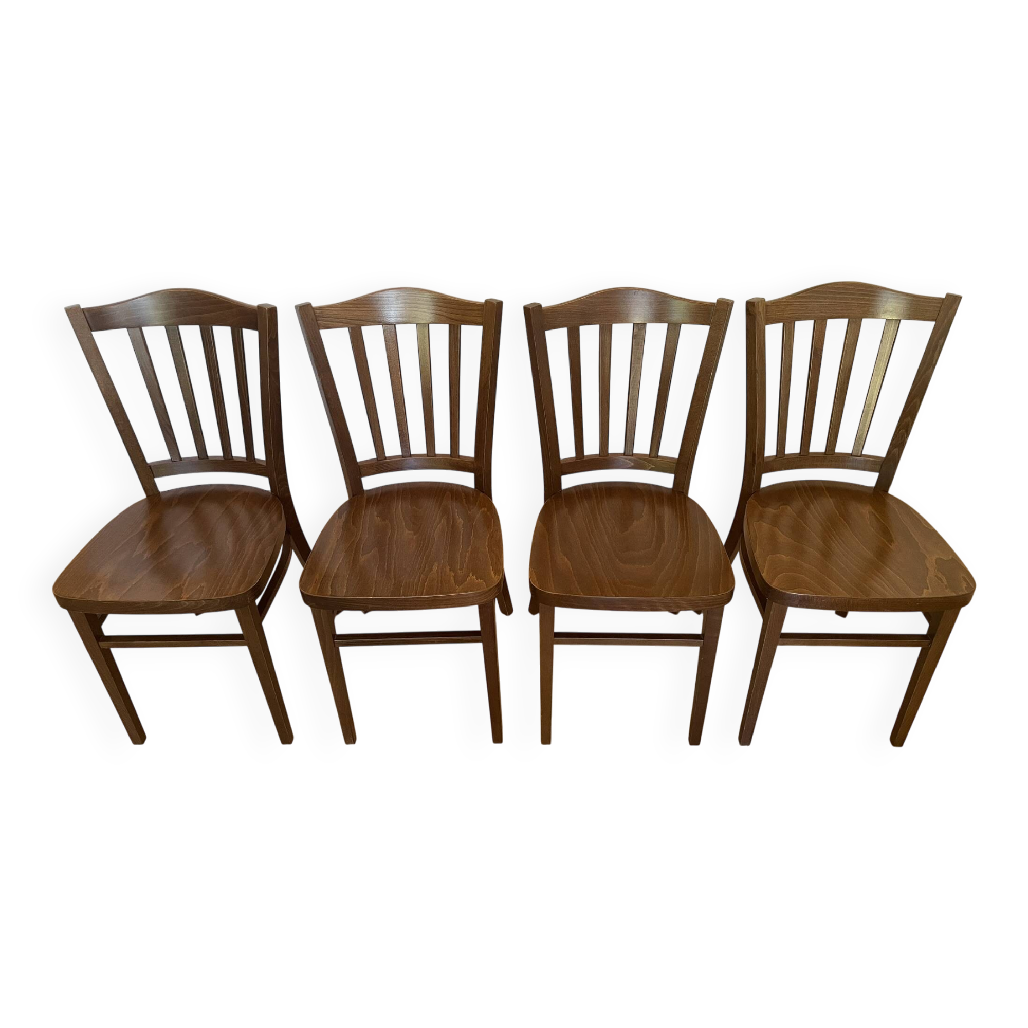 Set of 4 TON bistro chairs