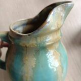 Flamed stoneware pitcher A. Cytère Rambervillers