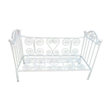 Wrought iron bed