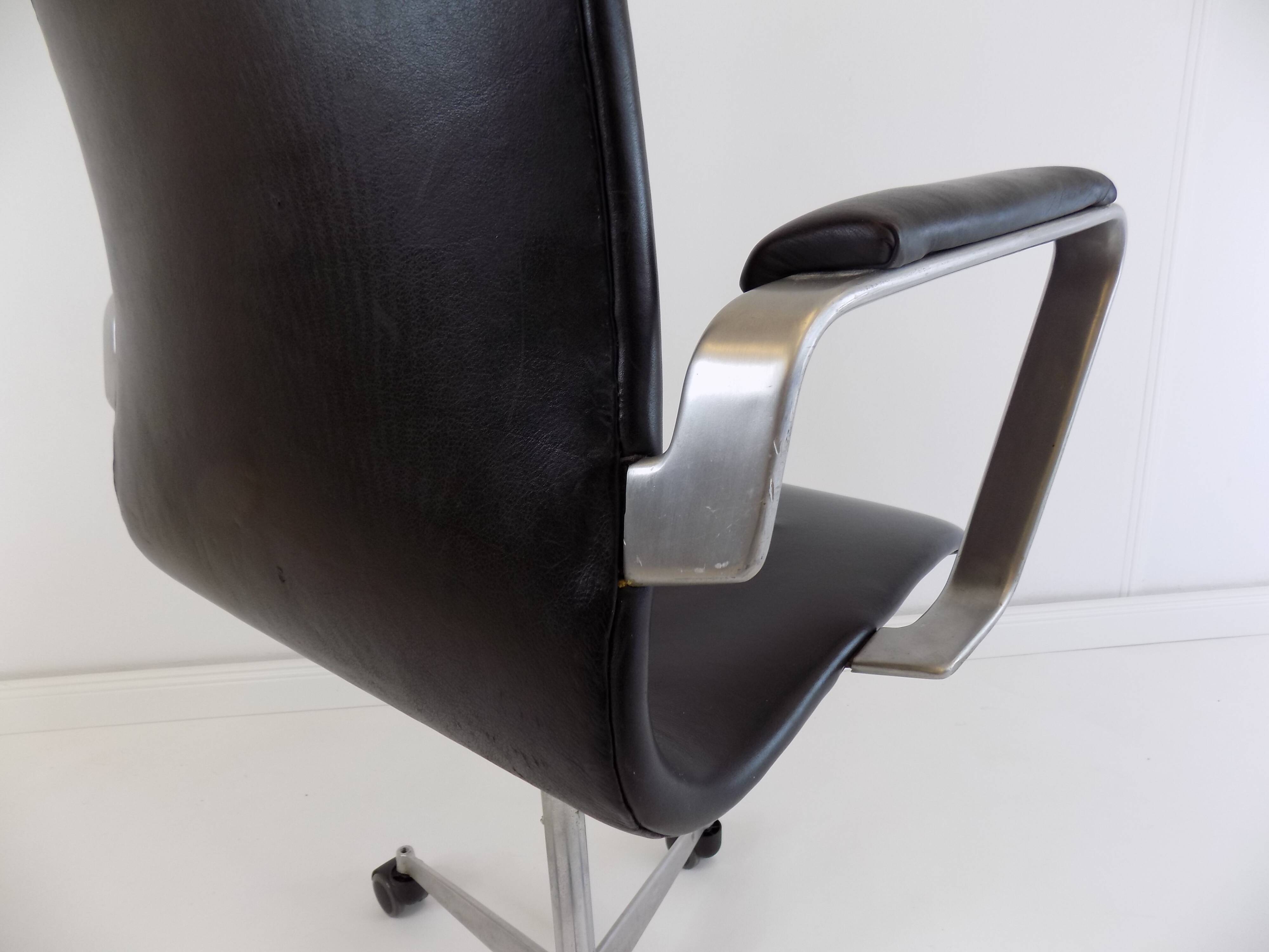 Chaise de bureau Oxford par Arne Jacobsen, Fritz Hansen