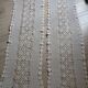 2 chemins de table vintage en crochet fait main