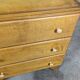 Scandinavian compass foot dresser