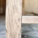 Large farmhouse table - solid oak - drawer