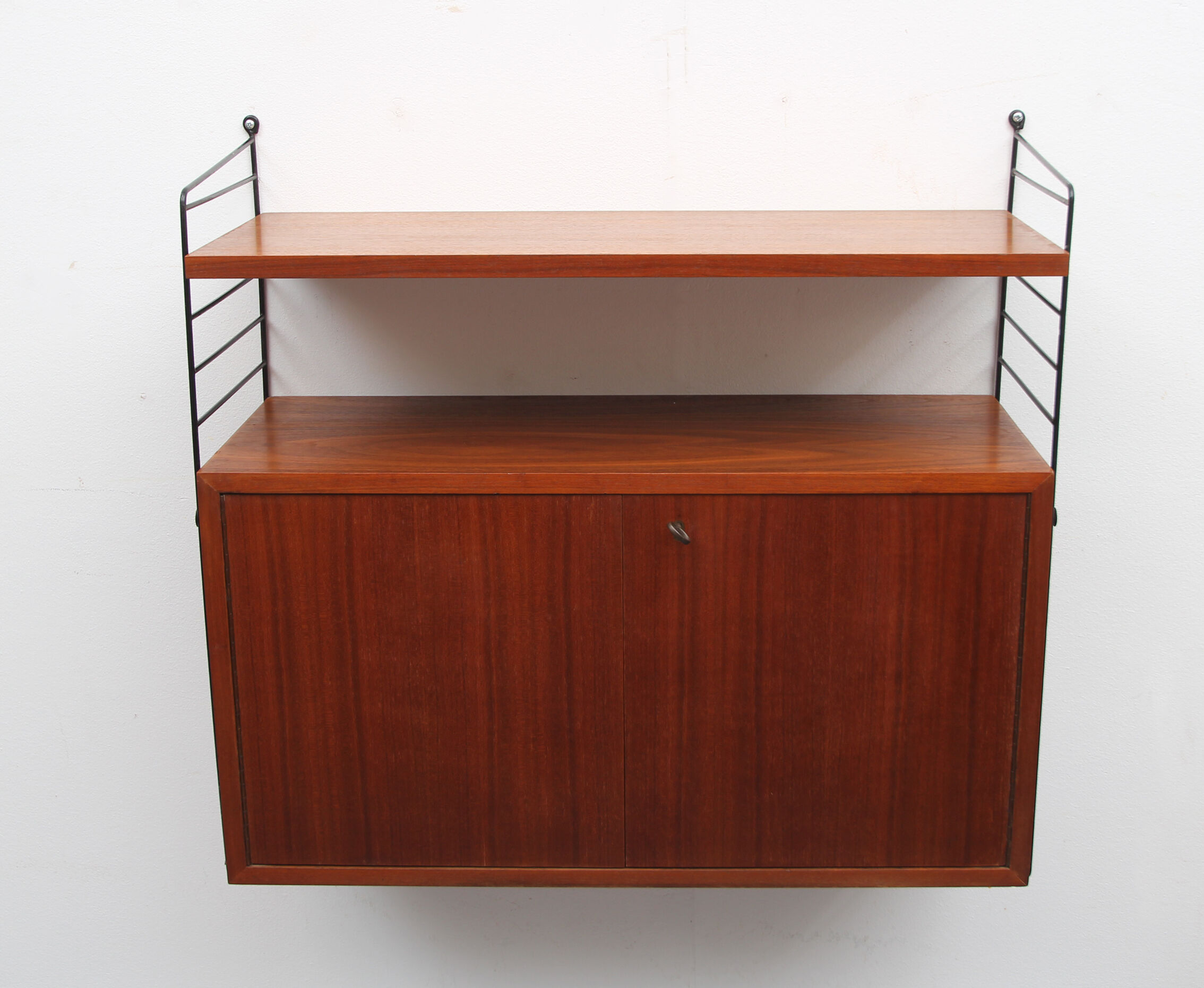 Wall unit in teak by Nisse Strinning