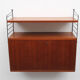 Wall unit in teak by Nisse Strinning