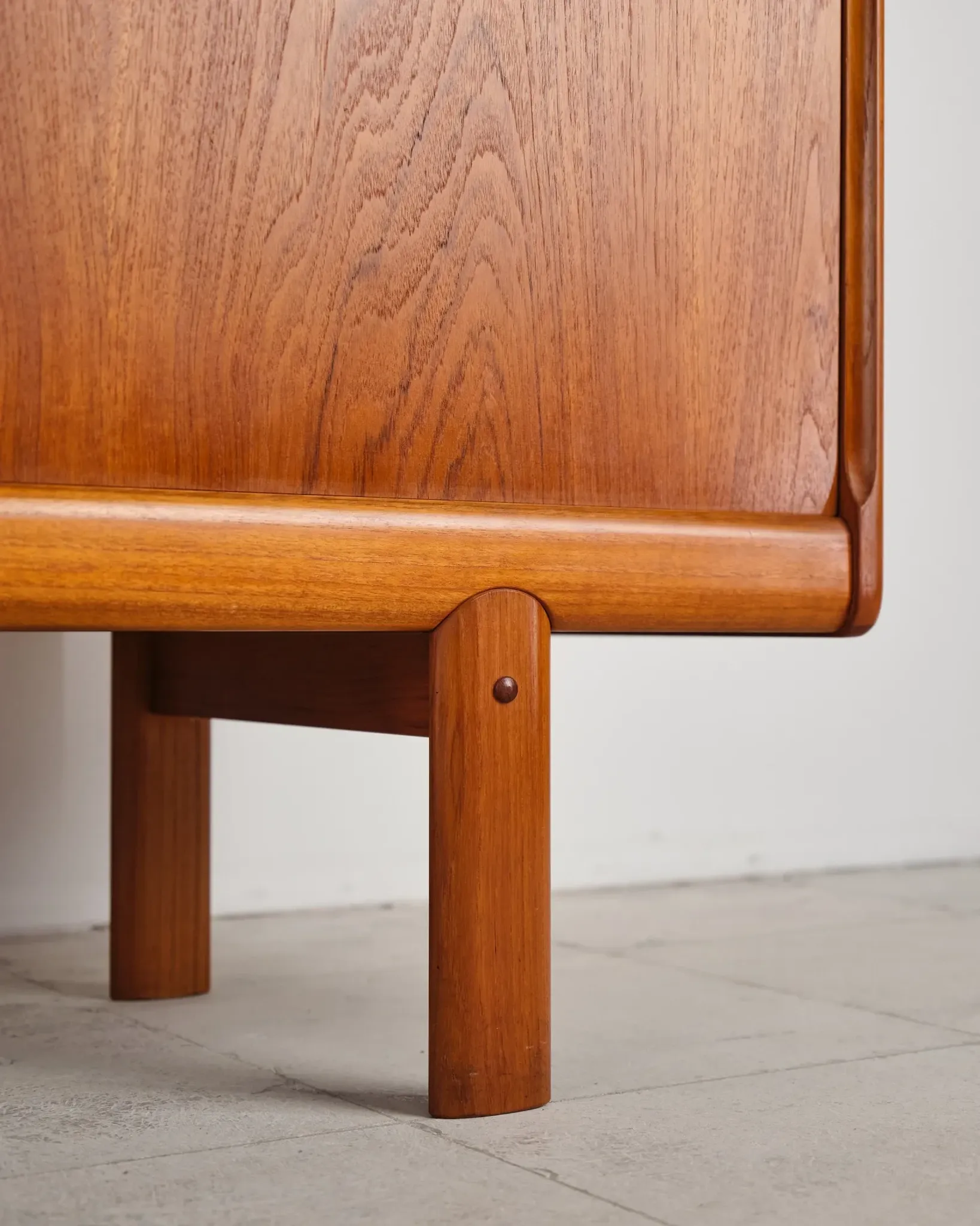 Teak sliding door enfilade by H.W. Klein, Denmark, 1960s