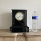 Napoleon III clock in marble and brass nineteenth century