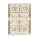 Modern Moroccan carpet white