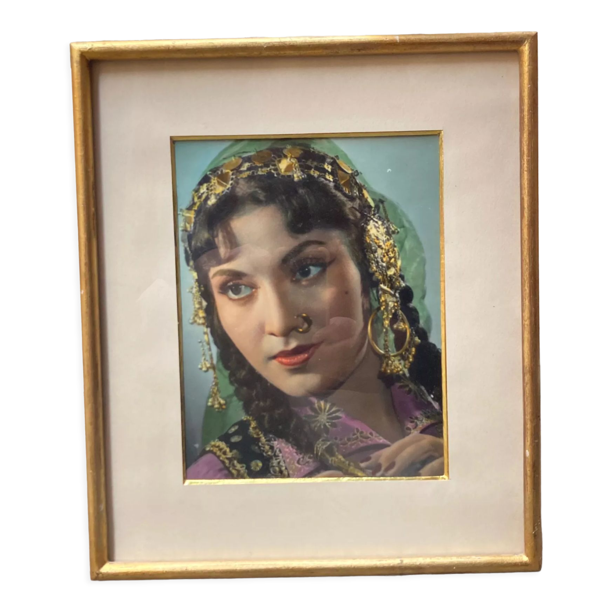 Indian actress known as Naazi, photo painted