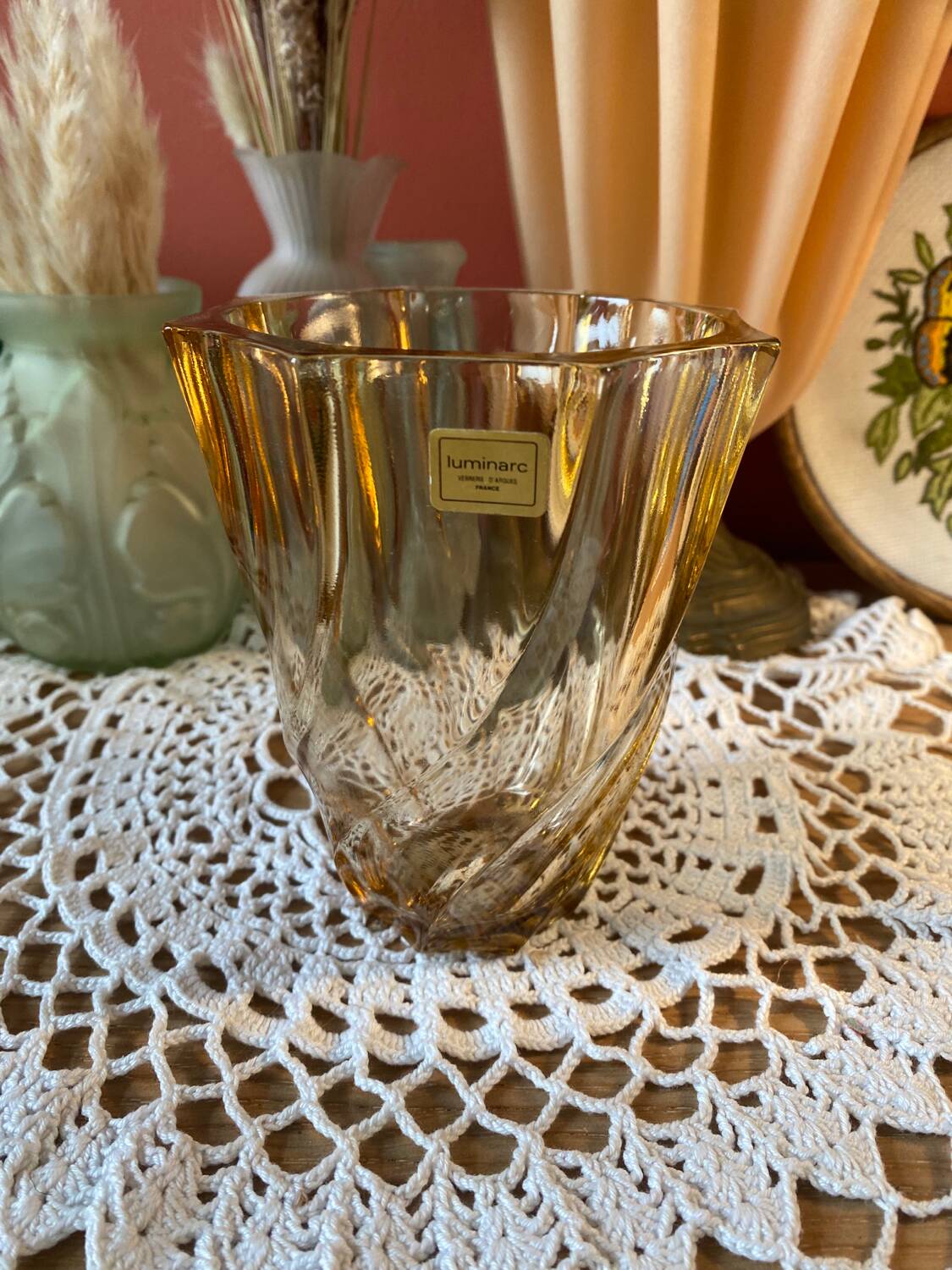 Amber vase