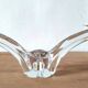 Double crystal candle holder Val Saint Lambert Rio creation 1950s