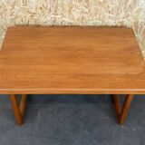60s 70s Teak Table Side Table Coffee Table Niels Bach Design Denmark