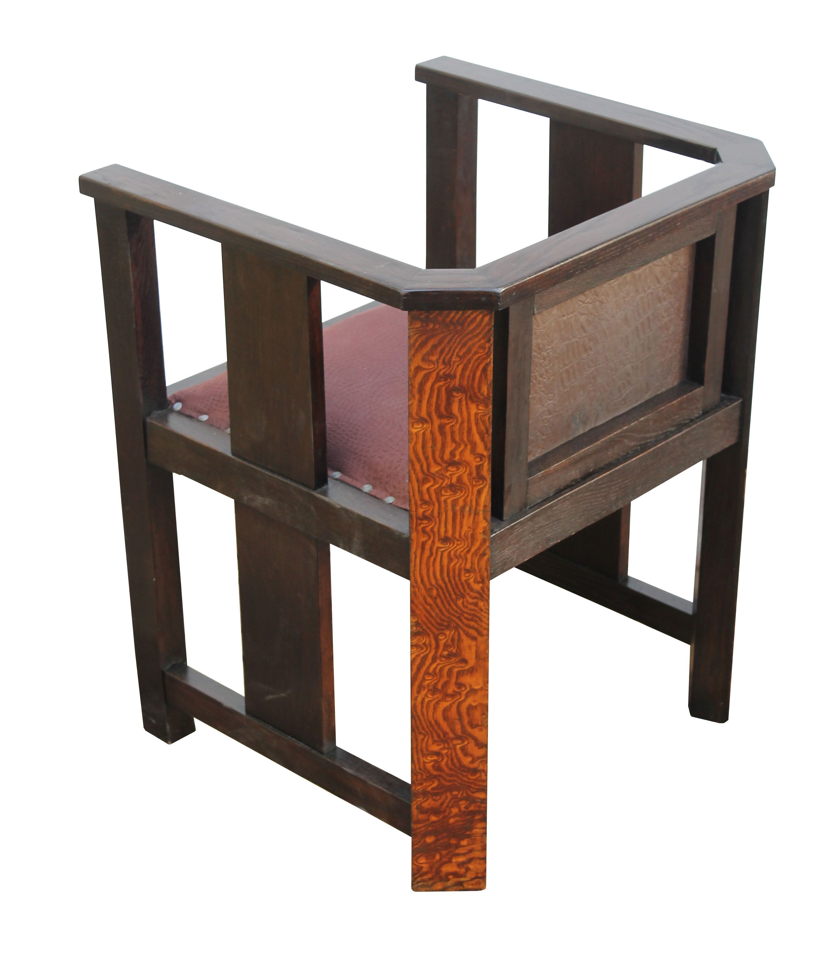 1920's Art Deco Lounge Chair
