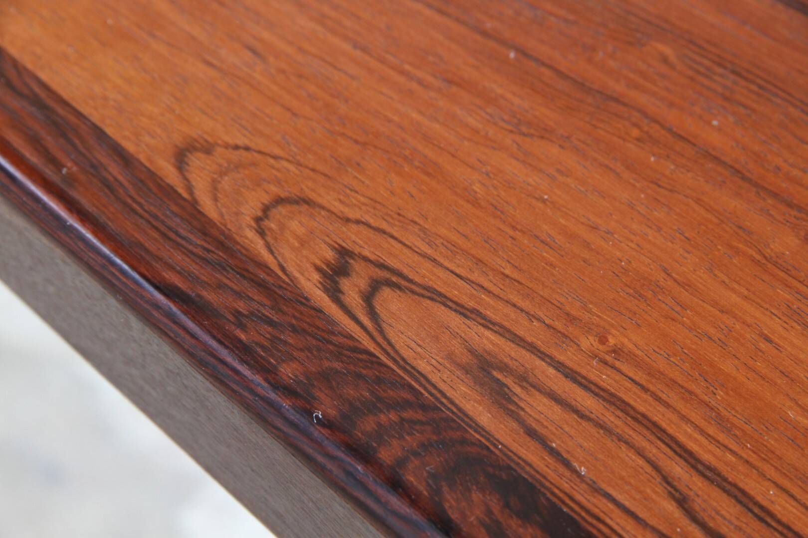 Vintage 1960s Rosewood Coffee Table, B.C. Møbler Vejle, Denmark
