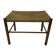 Vintage Stool Danish Papercord Rope Stool Mid Century Ottoman