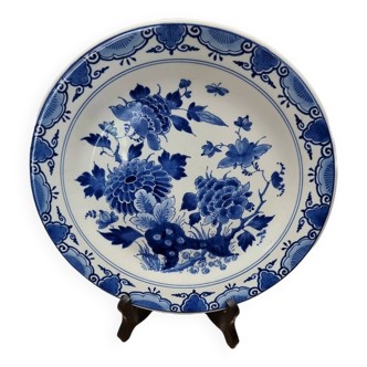 Assiette murale en céramique hollandaise de The Porceleyne Fles de 1977