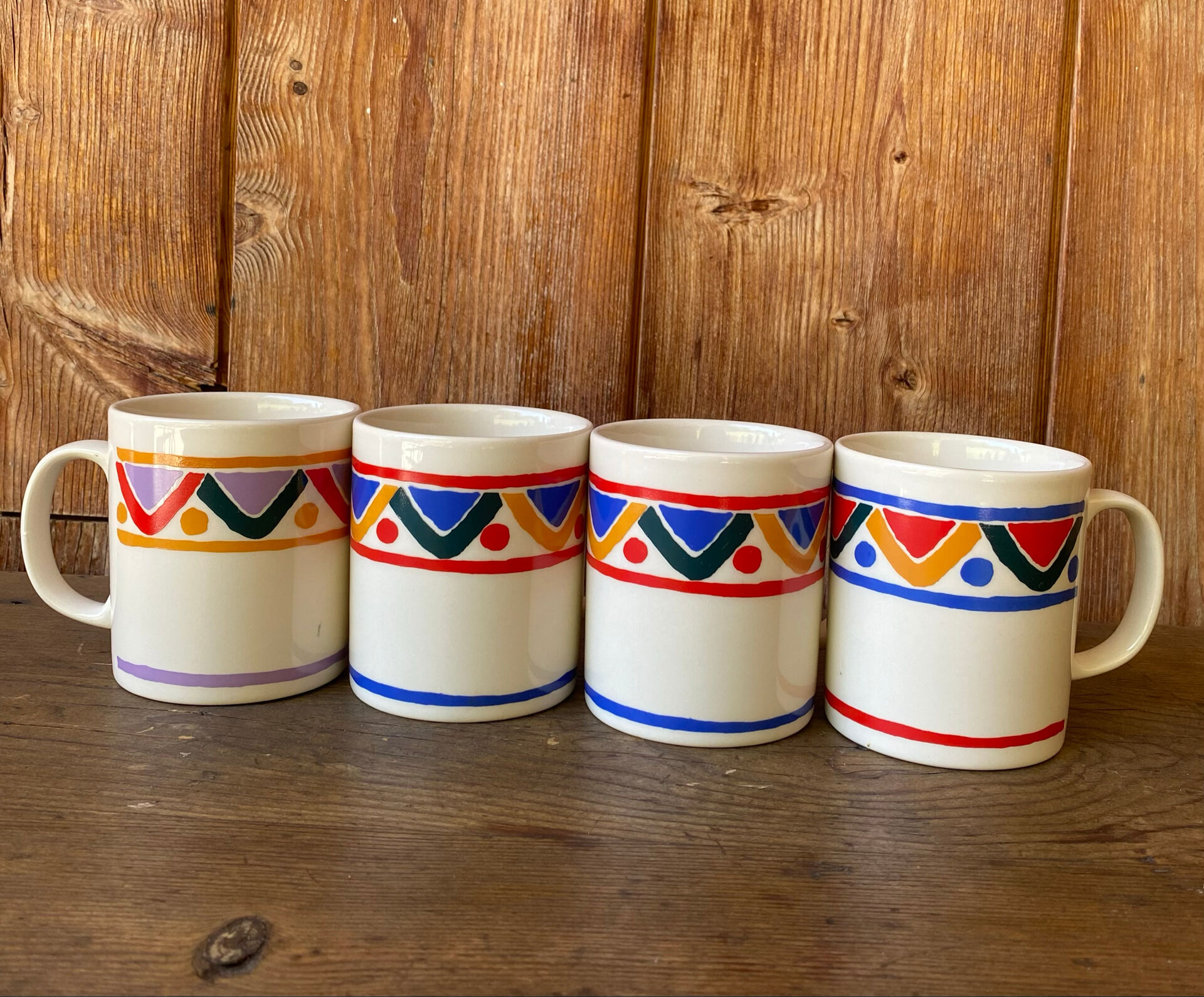Vintage mobile mug