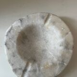 Vintage 1970s hard stone ashtray (marble, granite)