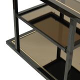 Belgo Chrom by Roger Van Hevel Design Bar Trolley 23kt Gold