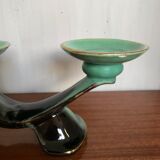 Vintage ceramic candlestick